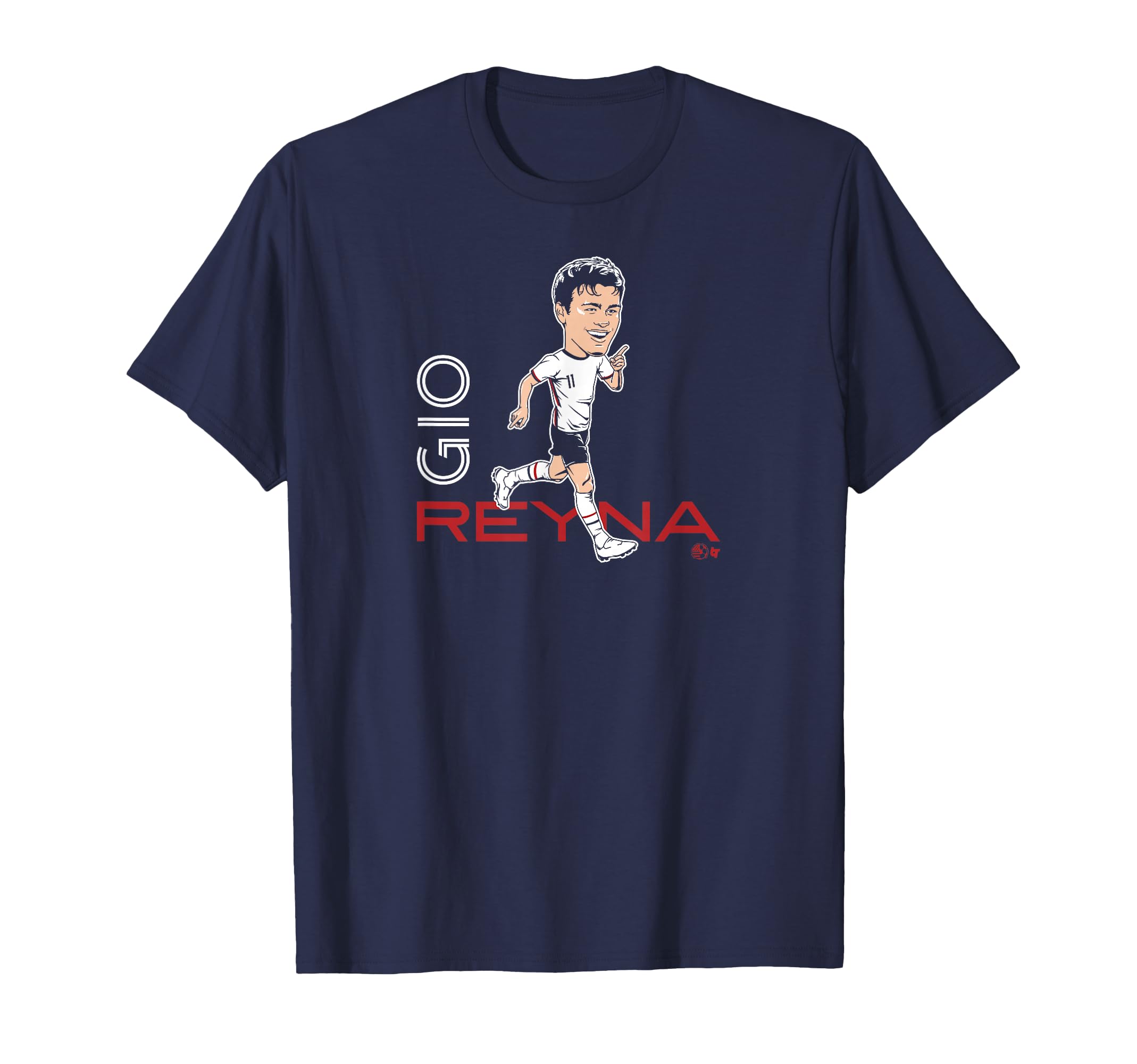 Gio Reyna Caricature United States T-Shirt - Trendy Graphic Men Women - T-Shirt, Sweatshirt, Hoodie