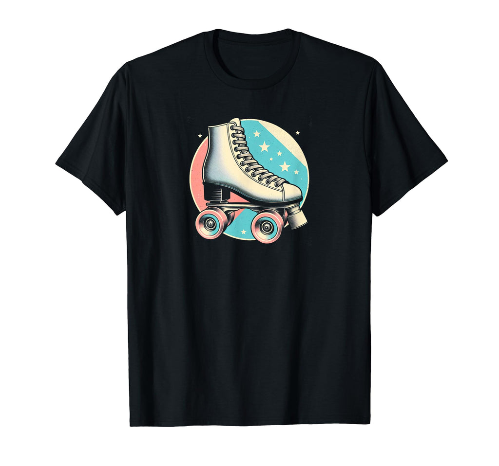 Roller Skate Art T-Shirt - Aesthetic Graphic for Adults - T-Shirt, Sweatshirt, Hoodie