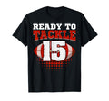 Football 15Th Birthday Player T-Shirt - Casual Everyday Wear Men Women - T-Shirt, Sweatshirt, Hoodie