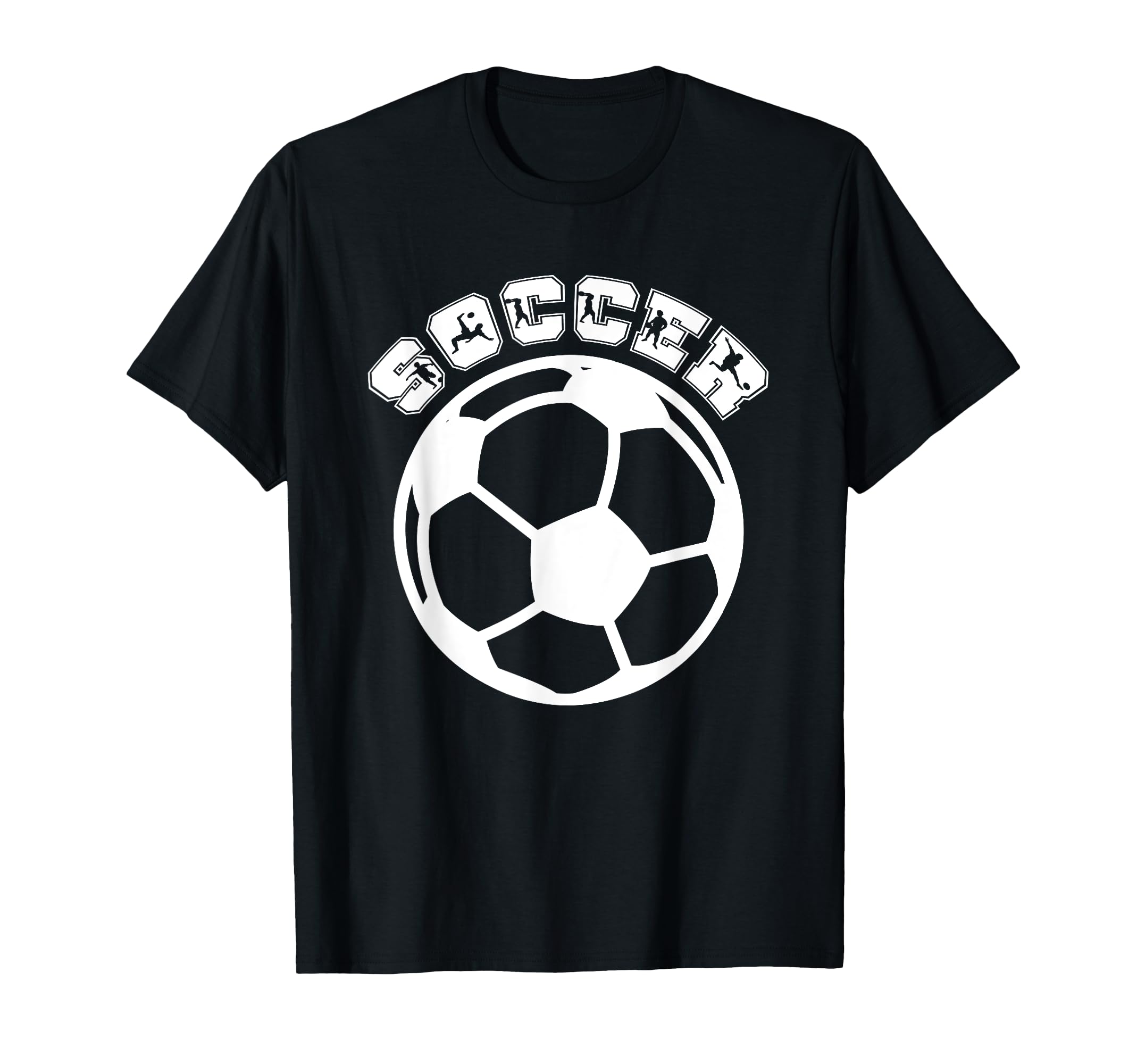 Football Soccer Ball Soccer Player T-Shirt - Custom Art Print for Adults - T-Shirt, Sweatshirt, Hoodie