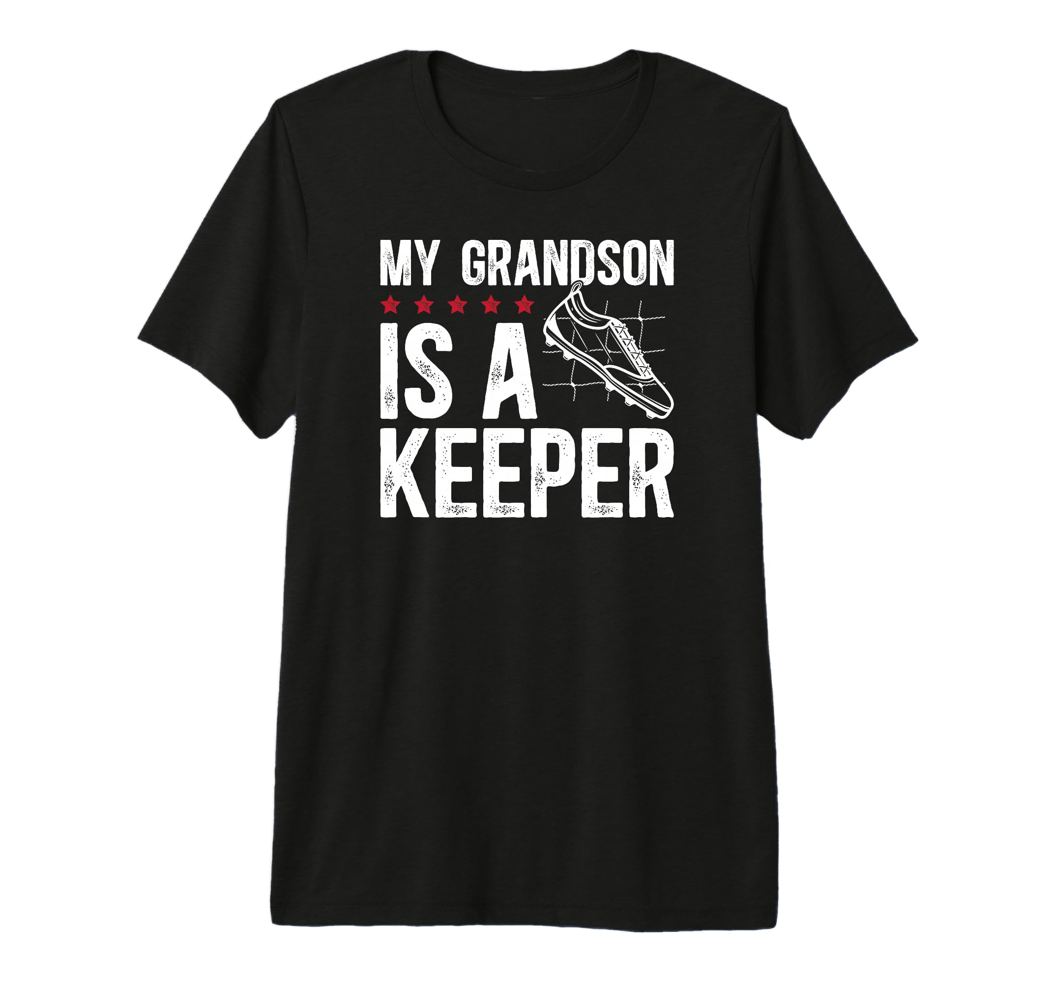 Mens Soccer Keeper Grandpa Soccer Goalie T-Shirt - Minimalist Print Unisex - T-Shirt, Sweatshirt, Hoodie