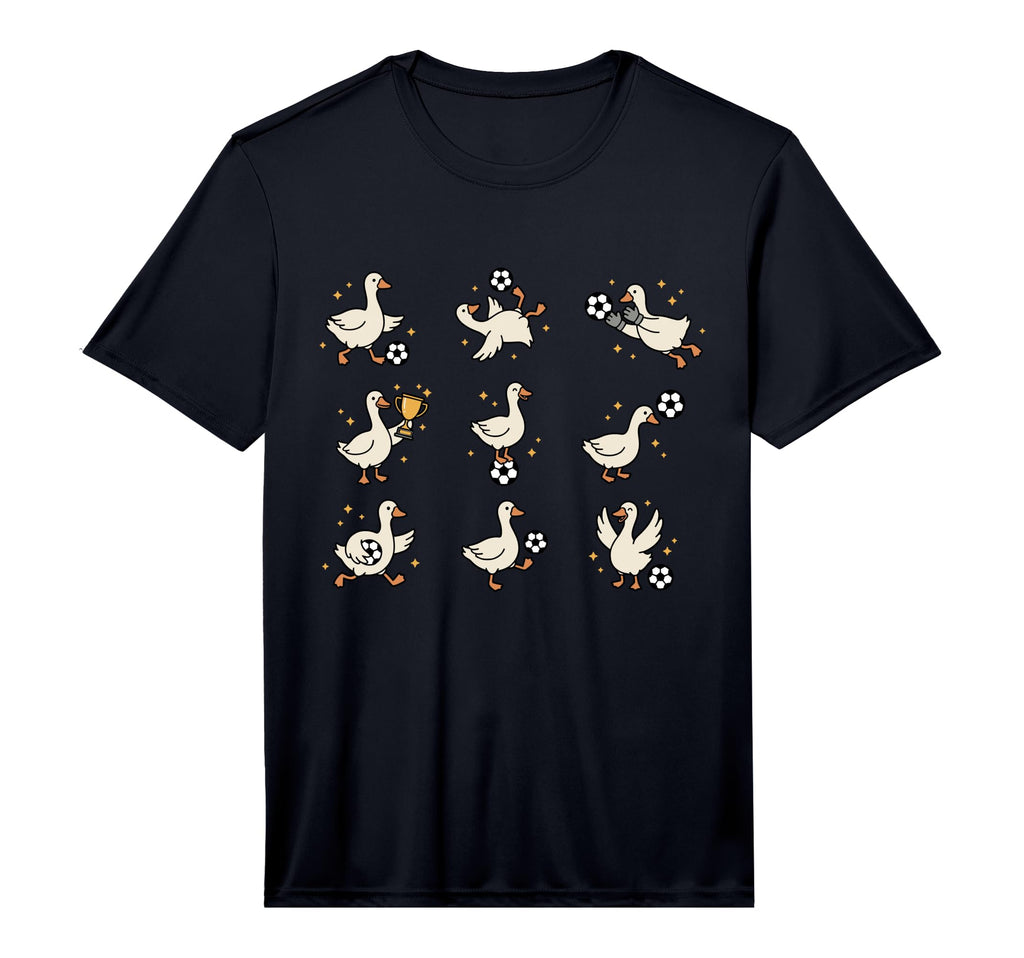 Silly Goose Playing Soccer Goalie Funny T-Shirt - Aesthetic Graphic Unisex - T-Shirt, Sweatshirt, Hoodie