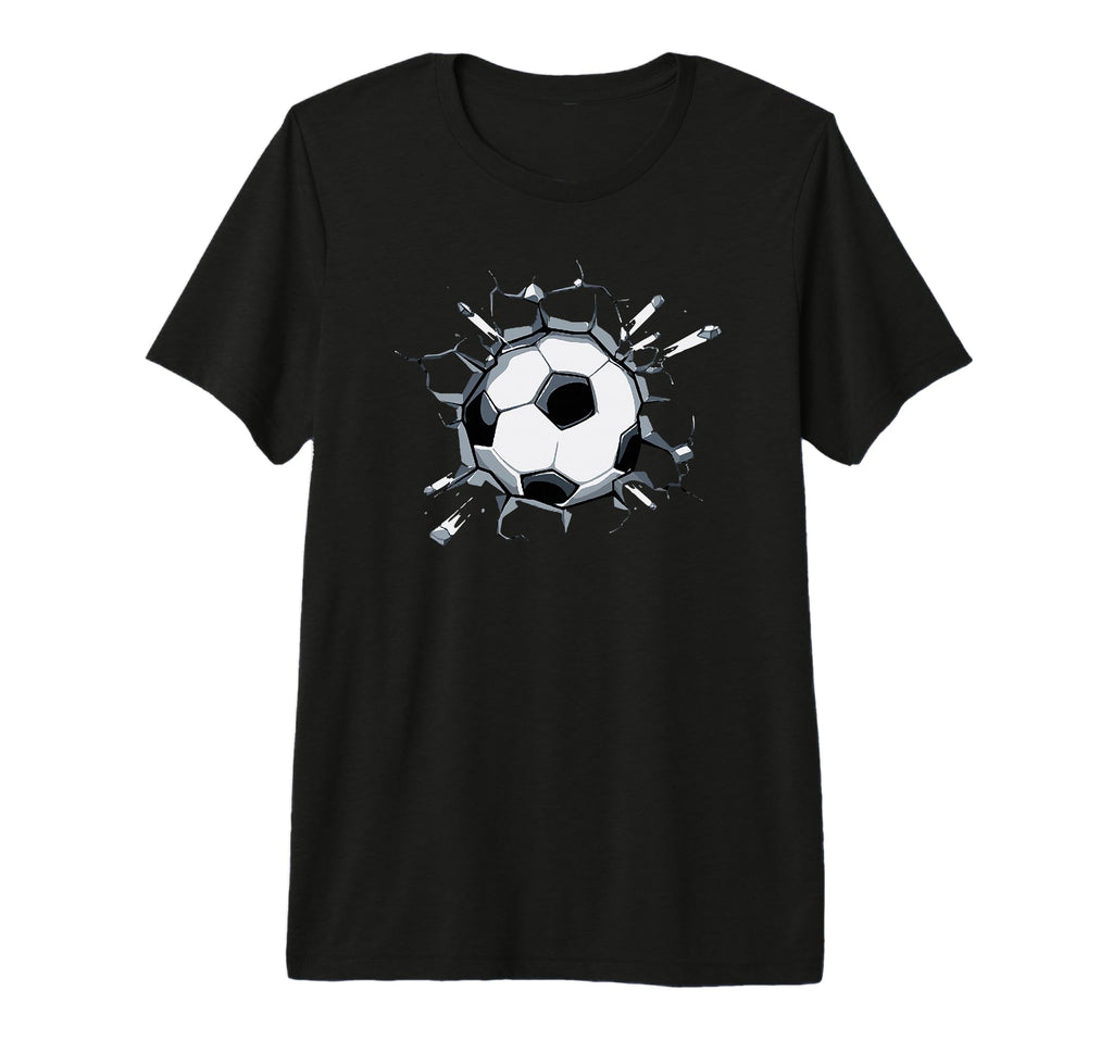 Soccer Ball 3D And Soccer 2026 Tri Blend T-Shirt - Trendy Graphic Unisex - T-Shirt, Sweatshirt, Hoodie