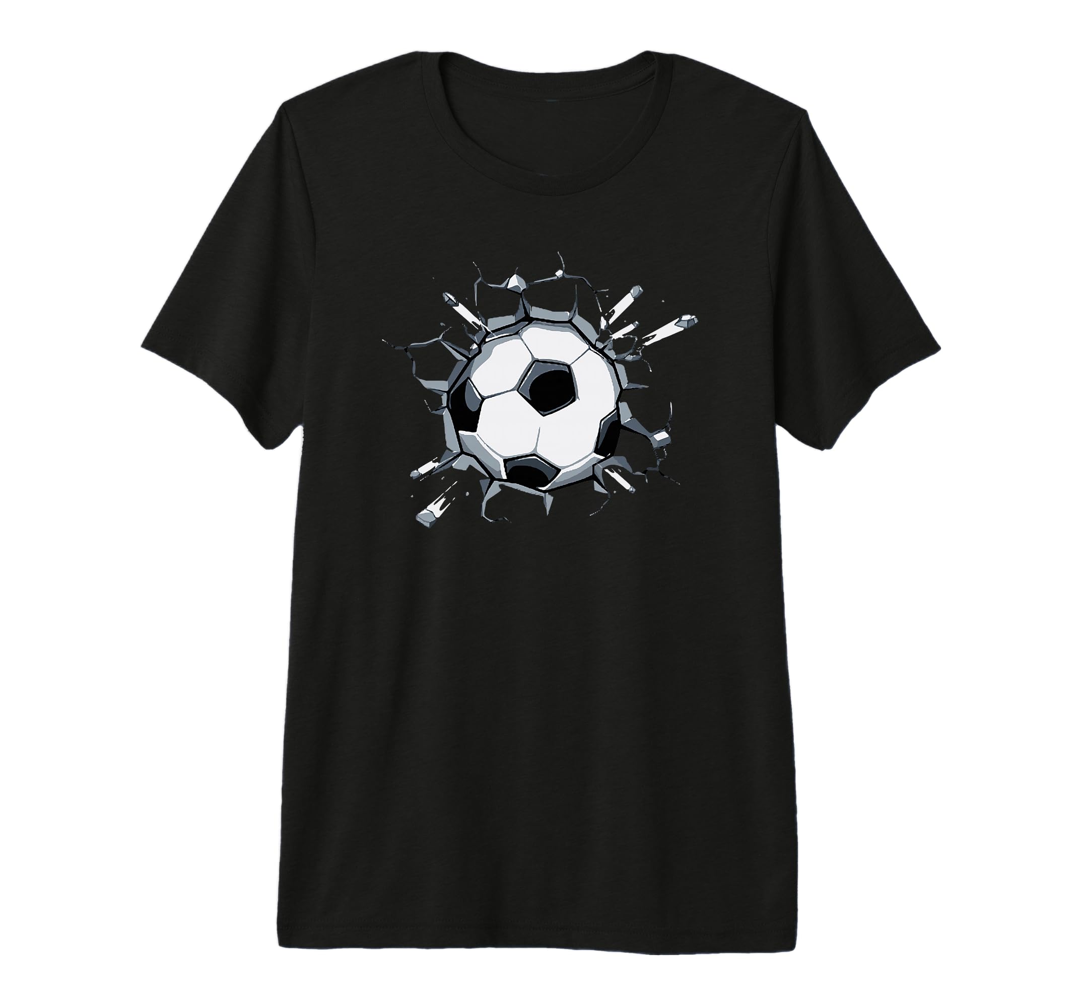 Soccer Ball 3D And Soccer 2026 Tri Blend T-Shirt - Trendy Graphic Unisex - T-Shirt, Sweatshirt, Hoodie