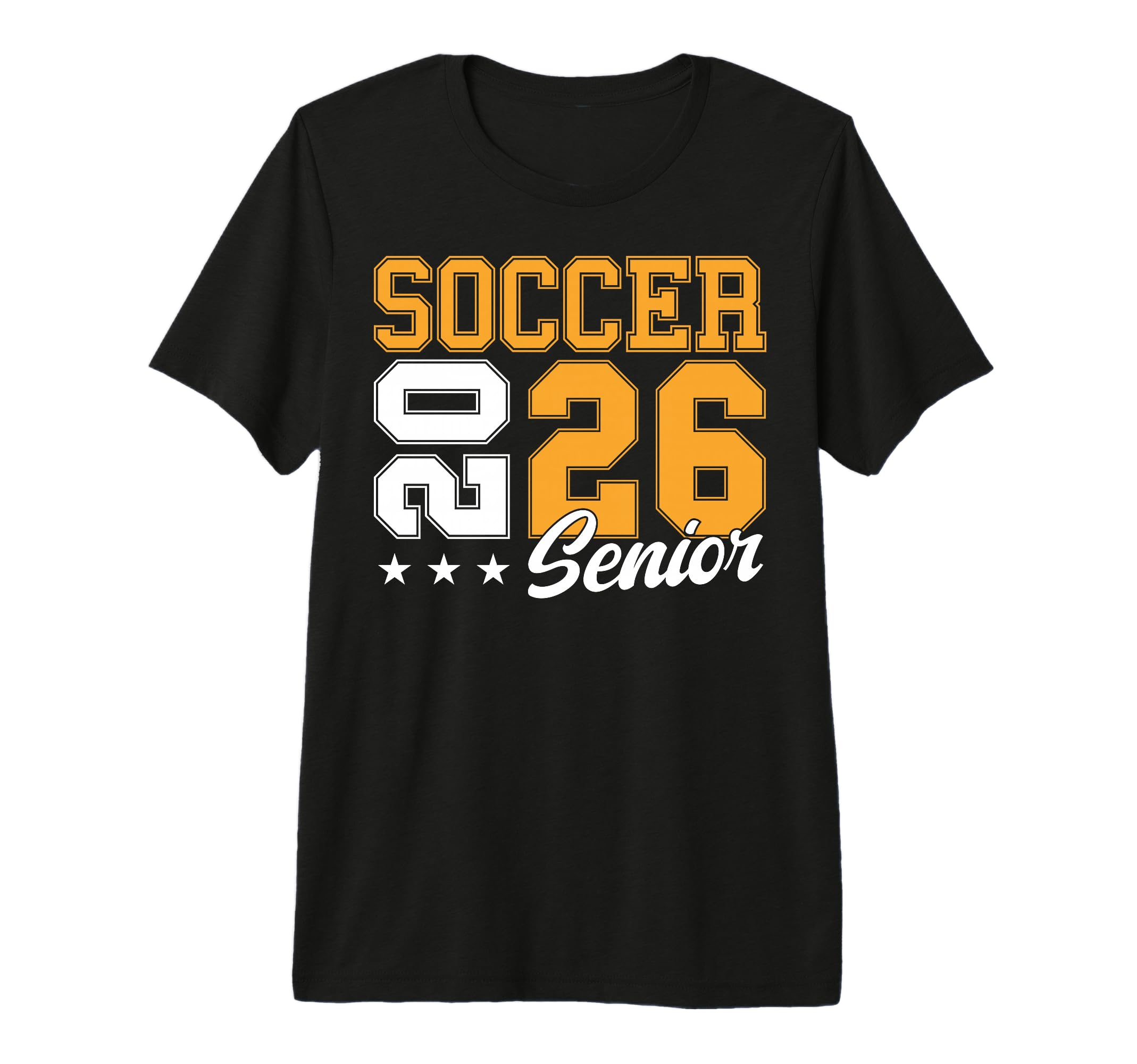 Soccer Senior Night Soccer Senior 2026 T-Shirt - Custom Art Print Unisex - T-Shirt, Sweatshirt, Hoodie