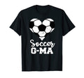 Soccer G Ma Funny Soccer Heart Grandma G T-Shirt - Novelty Apparel Unisex - T-Shirt, Sweatshirt, Hoodie