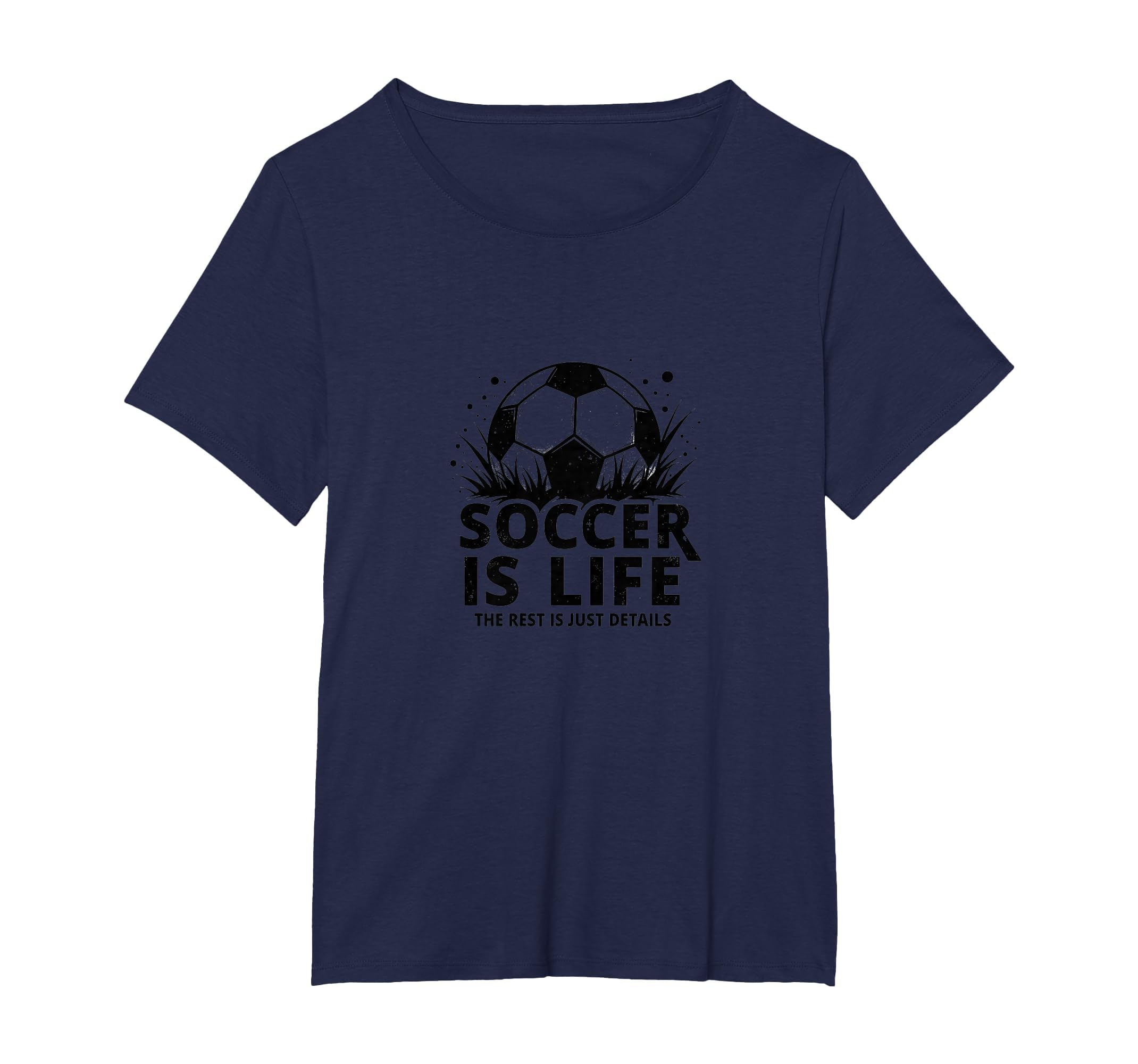 Soccer Coach Soccer Is Life Rest Is T-Shirt - Graphic Print for Adults - T-Shirt, Sweatshirt, Hoodie