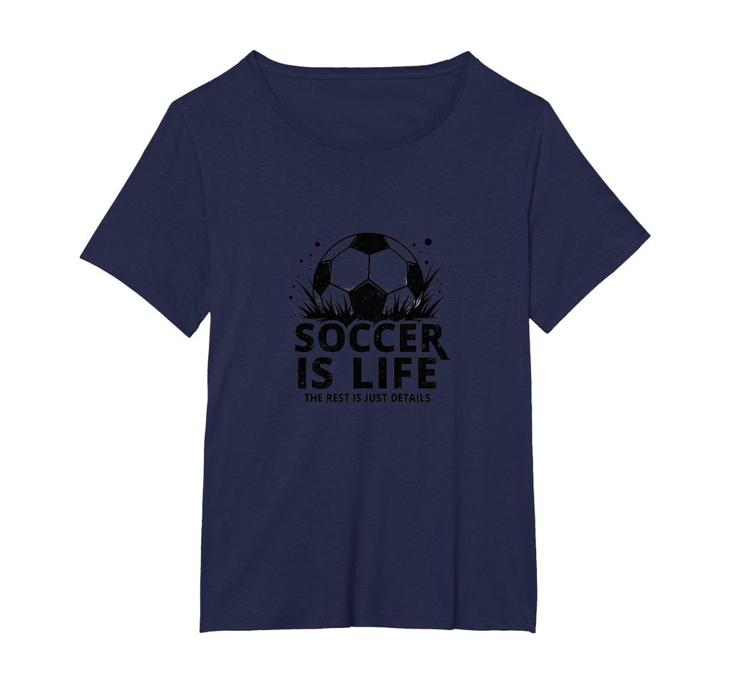 Soccer Coach Soccer Is Life Rest Is T-Shirt - Unique Graphic for Adults - T-Shirt, Sweatshirt, Hoodie