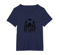 Soccer Coach Soccer Is Life Rest Is T-Shirt - Unique Graphic for Adults - T-Shirt, Sweatshirt, Hoodie