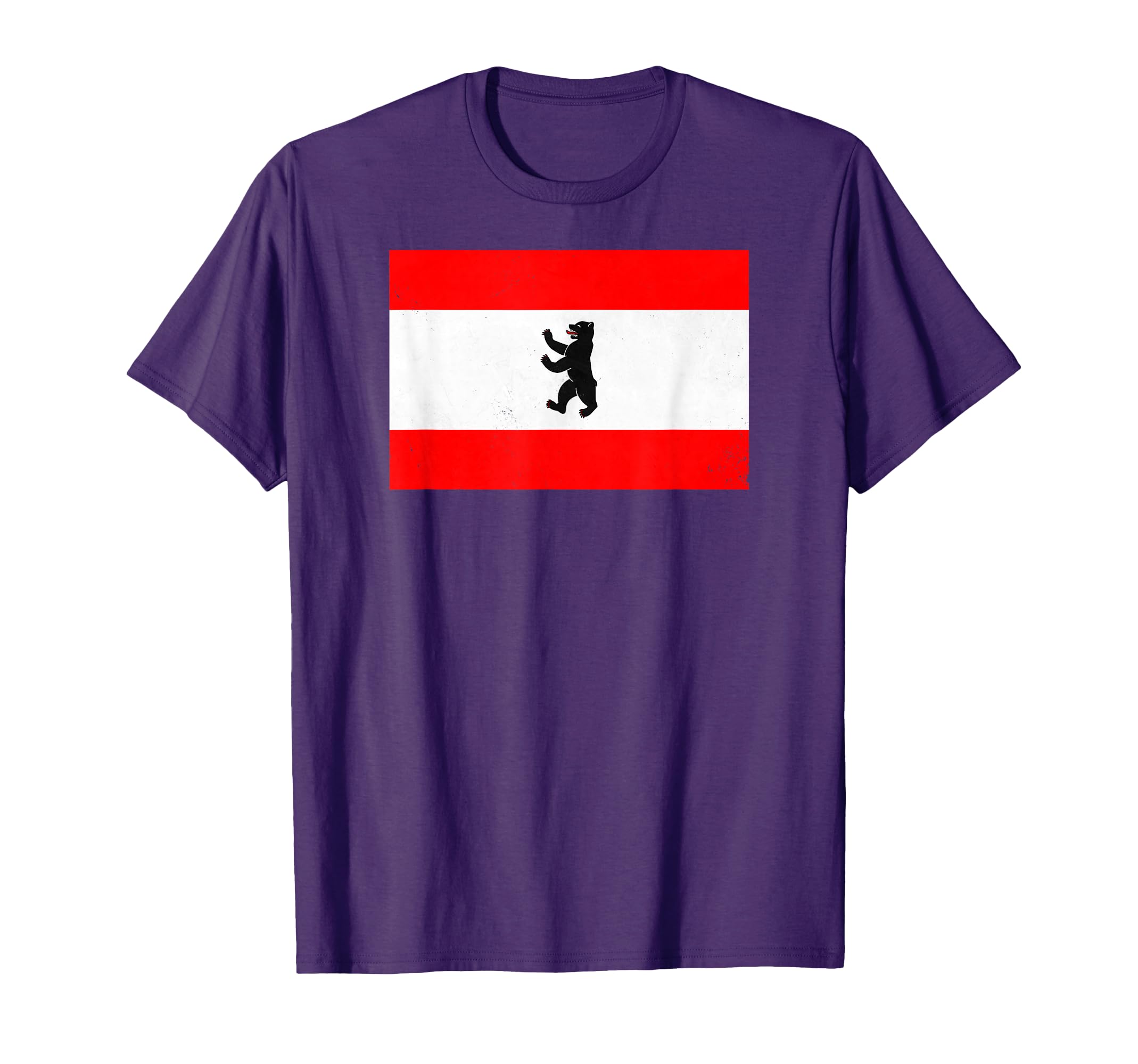 Germany Berlin Bear Flag Soccer Pride T-Shirt - Streetwear Style Men Women - T-Shirt, Sweatshirt, Hoodie
