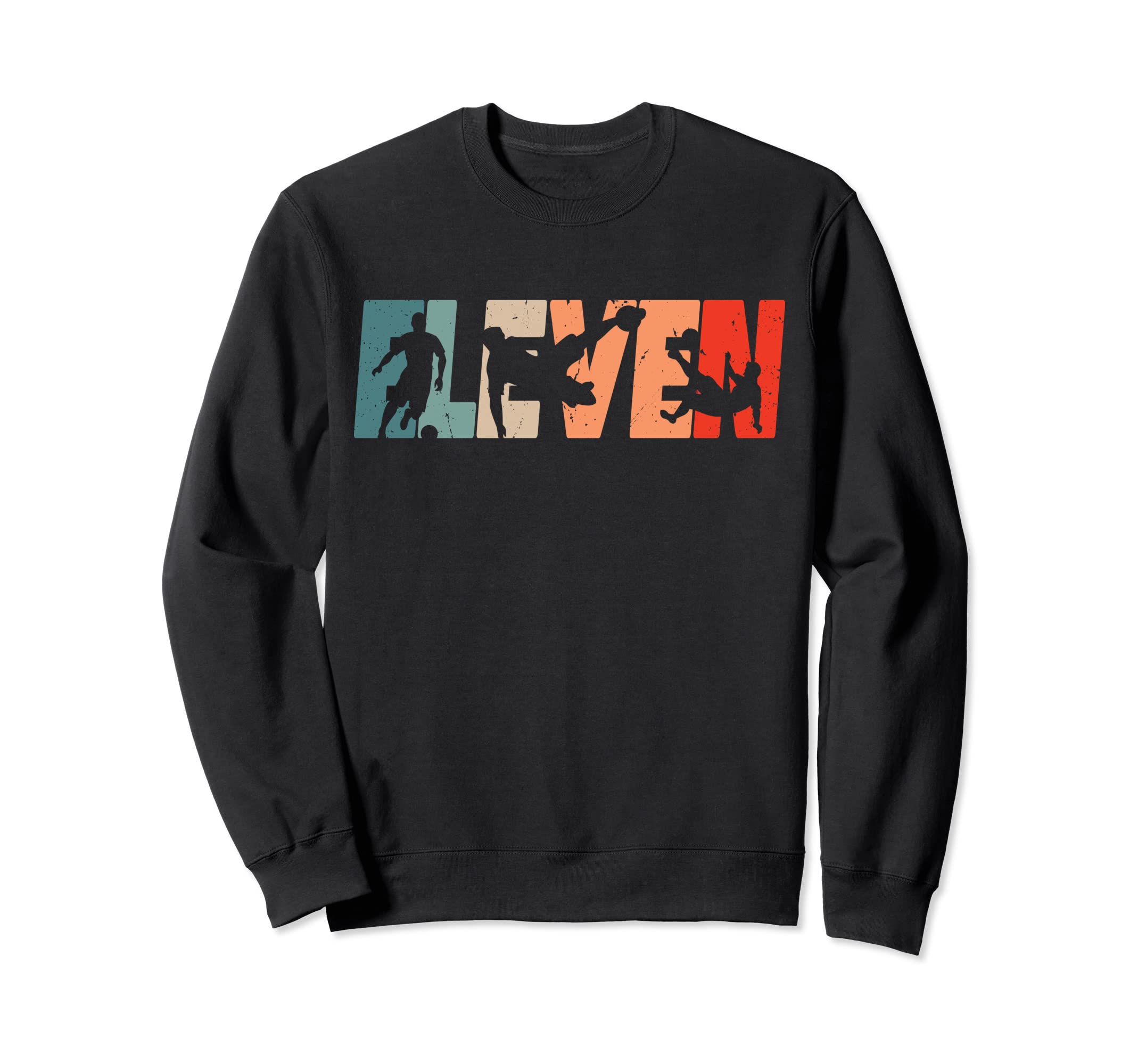 11Th Birthday Soccer 11 Years Old Sweatshirt - Trendy Graphic Unisex - T-Shirt, Sweatshirt, Hoodie