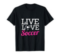 Soccer Love Soccer Short Sleeve Soccer T-Shirt - Trendy Graphic Men Women - T-Shirt, Sweatshirt, Hoodie