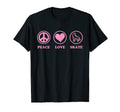 Peace Love Skate Minimalist Icon Roller T-Shirt - Minimalist Print Unisex - T-Shirt, Sweatshirt, Hoodie