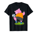 Pig Soccer Player Soccer Sports T-Shirt - Casual Everyday Wear Men Women - T-Shirt, Sweatshirt, Hoodie