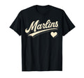 Marlins Typography Heart Gift T-Shirt - Custom Art Print Unisex - T-Shirt, Sweatshirt, Hoodie