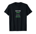Soccer Mom Fueled Halftime Snacks T-Shirt - Minimalist Print Unisex - T-Shirt, Sweatshirt, Hoodie