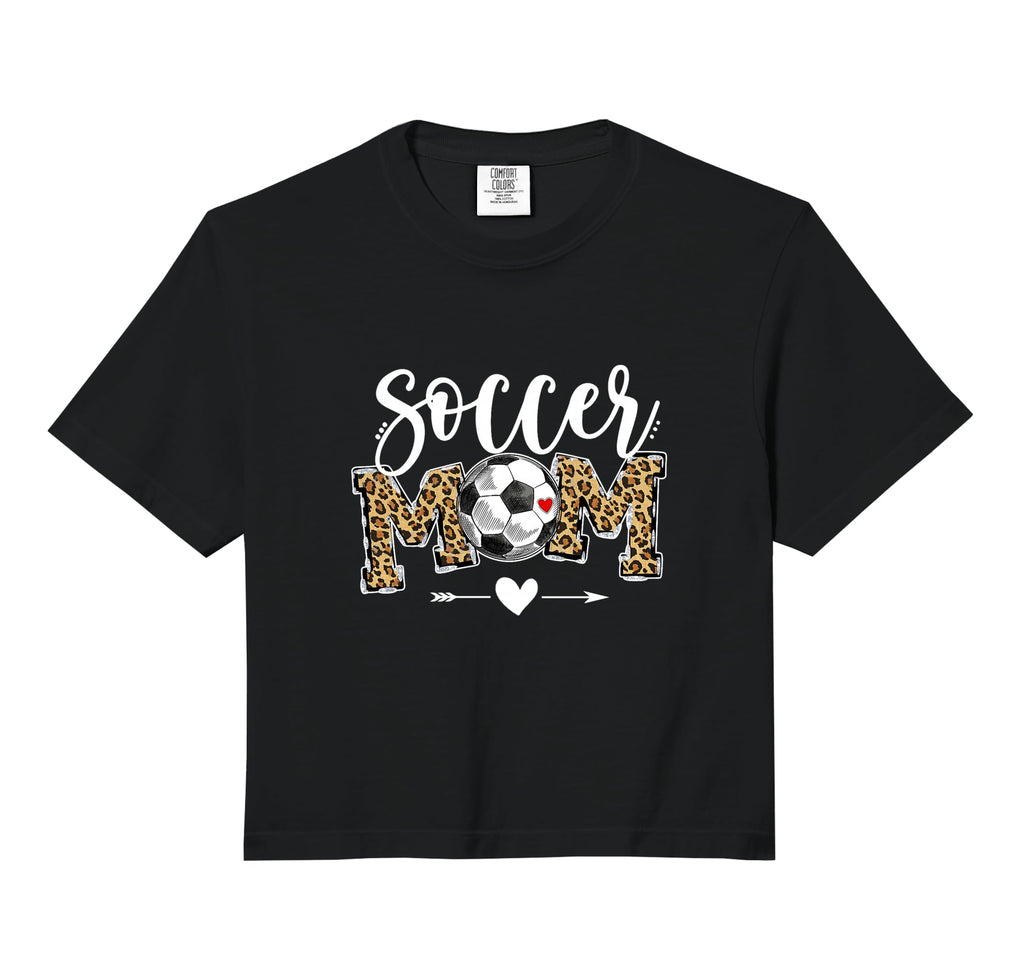 Soccer Mom Leopard Funny Soccer Mom T-Shirt - Fun Novelty Design Unisex - T-Shirt, Sweatshirt, Hoodie