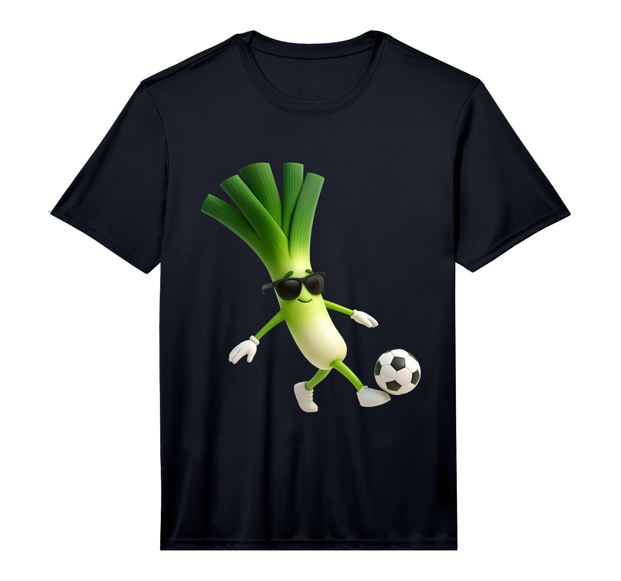 Mens Leek Soccer Performance T-Shirt - Streetwear Style for Adults - T-Shirt, Sweatshirt, Hoodie