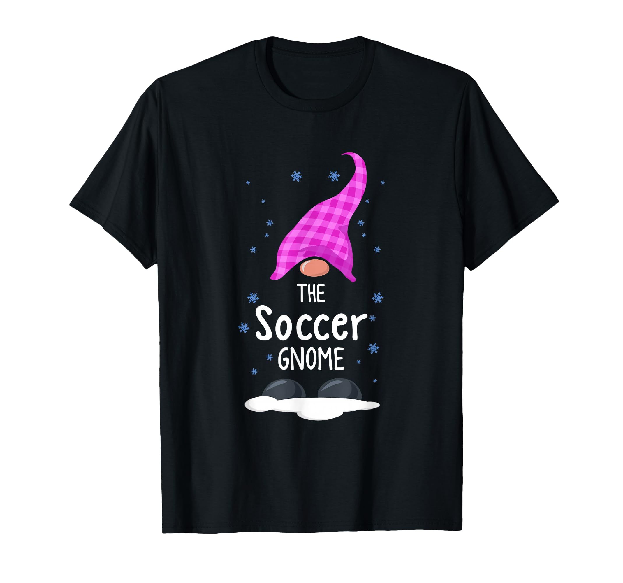 Matching Pjs Family Or Soccer Gnome T-Shirt - Minimalist Print for Adults - T-Shirt, Sweatshirt, Hoodie