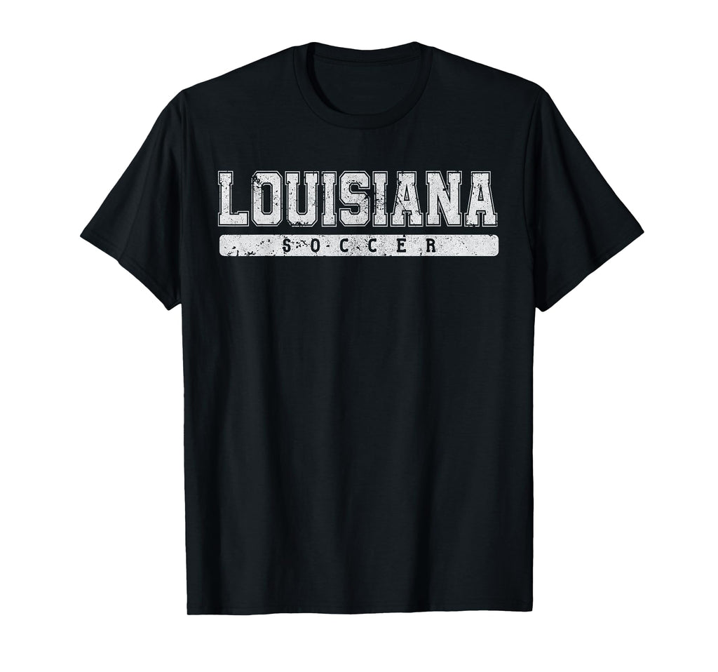 Louisiana Soccer Tees Tanks Tops T-Shirt - Graphic Print Men Women - T-Shirt, Sweatshirt, Hoodie