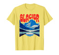 Glacier National Park 80S T-Shirt - Unique Graphic Men Women - T-Shirt, Sweatshirt, Hoodie
