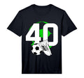 Mens 40Th Birthday Soccer Player T-Shirt - Streetwear Style for Adults - T-Shirt, Sweatshirt, Hoodie