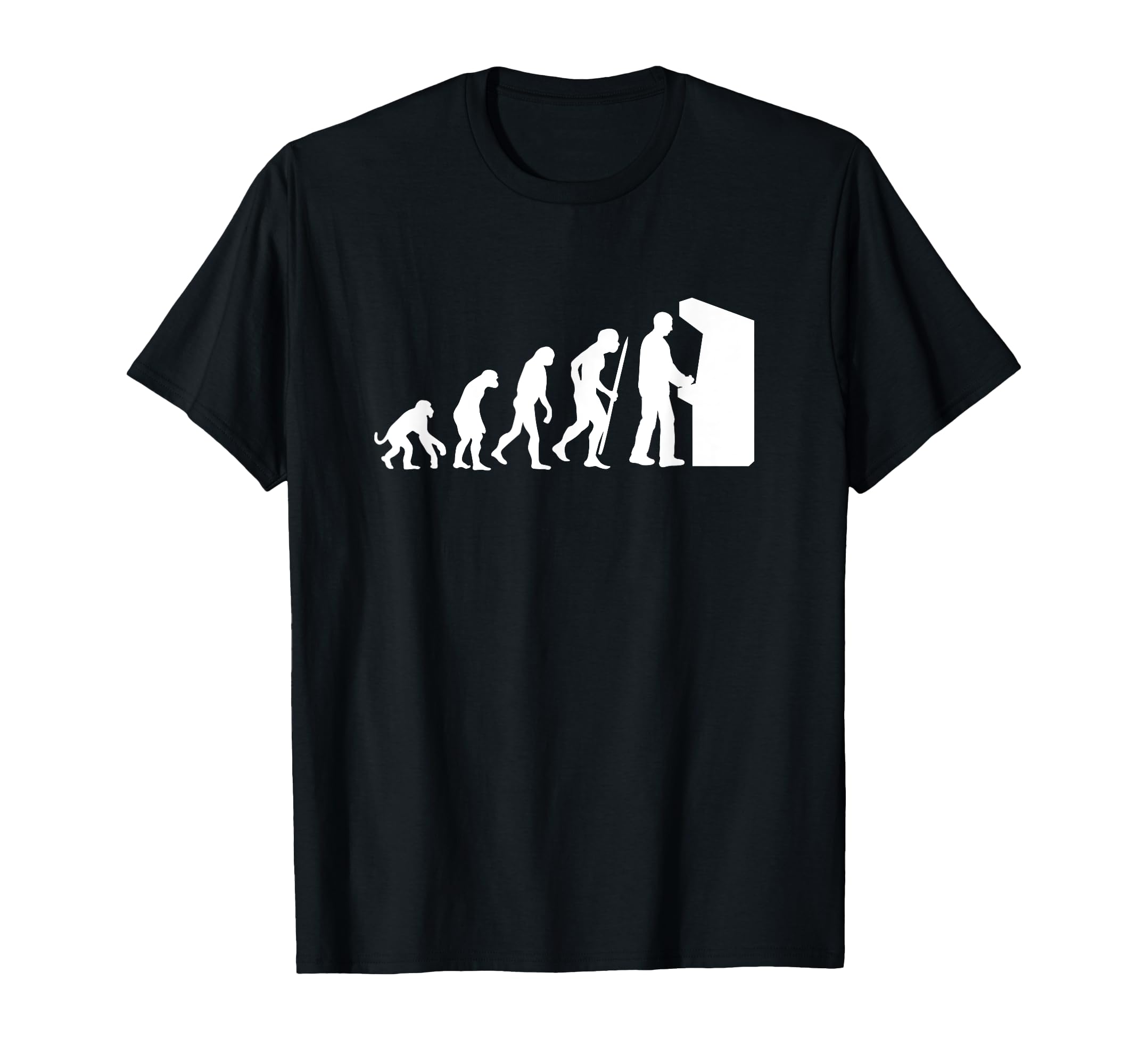 Funny Arcade Evolution Arcade Old T-Shirt - Aesthetic Graphic for Adults - T-Shirt, Sweatshirt, Hoodie