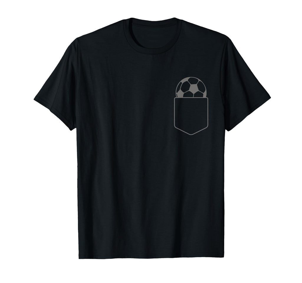 Soccer Ball Pocket Soccer Lover Football T-Shirt - Unique Graphic Unisex - T-Shirt, Sweatshirt, Hoodie
