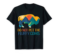 Do Not Pet Fluffy Cows Funny Bison T-Shirt - Unique Graphic Men Women - T-Shirt, Sweatshirt, Hoodie