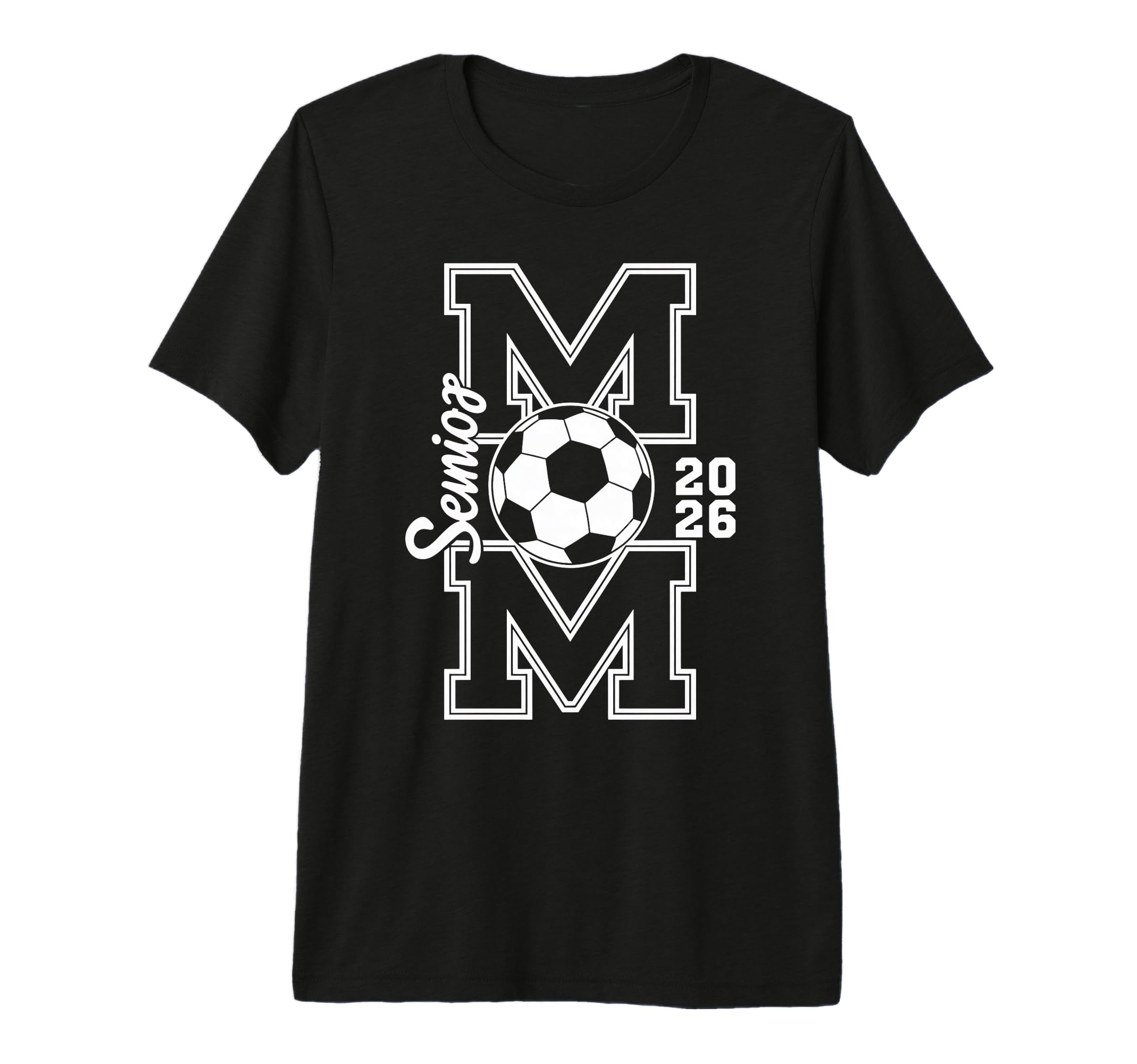 Senior Soccer Mom 2026 Graduation Tri T-Shirt - Unique Graphic Men Women - T-Shirt, Sweatshirt, Hoodie