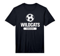 Wildcats Soccer Elementary Middle And High T-Shirt - Trendy Graphic Unisex - T-Shirt, Sweatshirt, Hoodie
