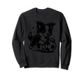 Border Collie Dog Soccer Champion Sweatshirt - Custom Art Print Men Women - T-Shirt, Sweatshirt, Hoodie
