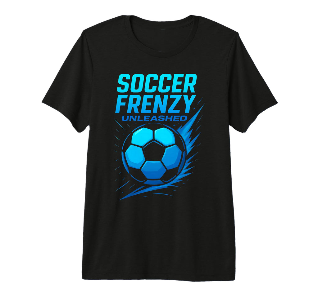 Soccer Frenzy Unleashed Dynamic T-Shirt - Minimalist Print Men Women - T-Shirt, Sweatshirt, Hoodie