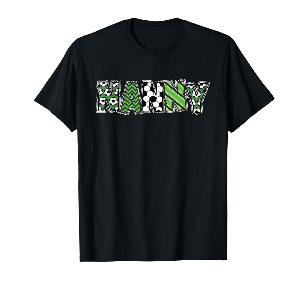 Soccer Nanny Birthday Party T-Shirt - Aesthetic Graphic Unisex - T-Shirt, Sweatshirt, Hoodie