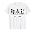 Dad Est 2026 Funny Sports Year T-Shirt - Aesthetic Graphic for Adults - T-Shirt, Sweatshirt, Hoodie