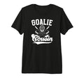 Ice Hockey Goalie Cousin Hockey T-Shirt - Minimalist Print Men Women - T-Shirt, Sweatshirt, Hoodie