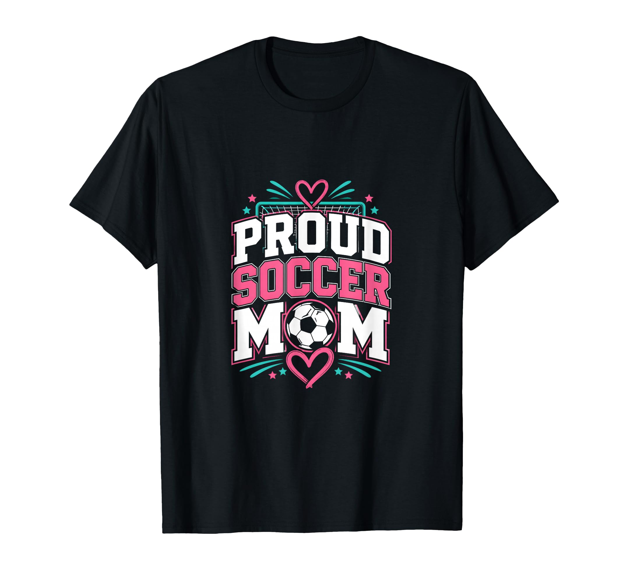 Proud Soccer Mom Soccer Mom Family T-Shirt - Aesthetic Graphic for Adults - T-Shirt, Sweatshirt, Hoodie