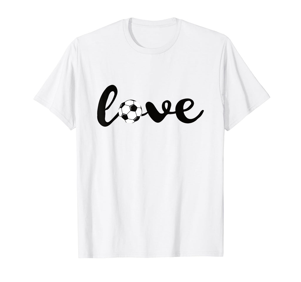 Love Soccer Sports Fans Soccer T-Shirt - Minimalist Print for Adults - T-Shirt, Sweatshirt, Hoodie