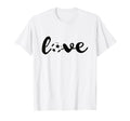 Love Soccer Sports Fans Soccer T-Shirt - Minimalist Print for Adults - T-Shirt, Sweatshirt, Hoodie