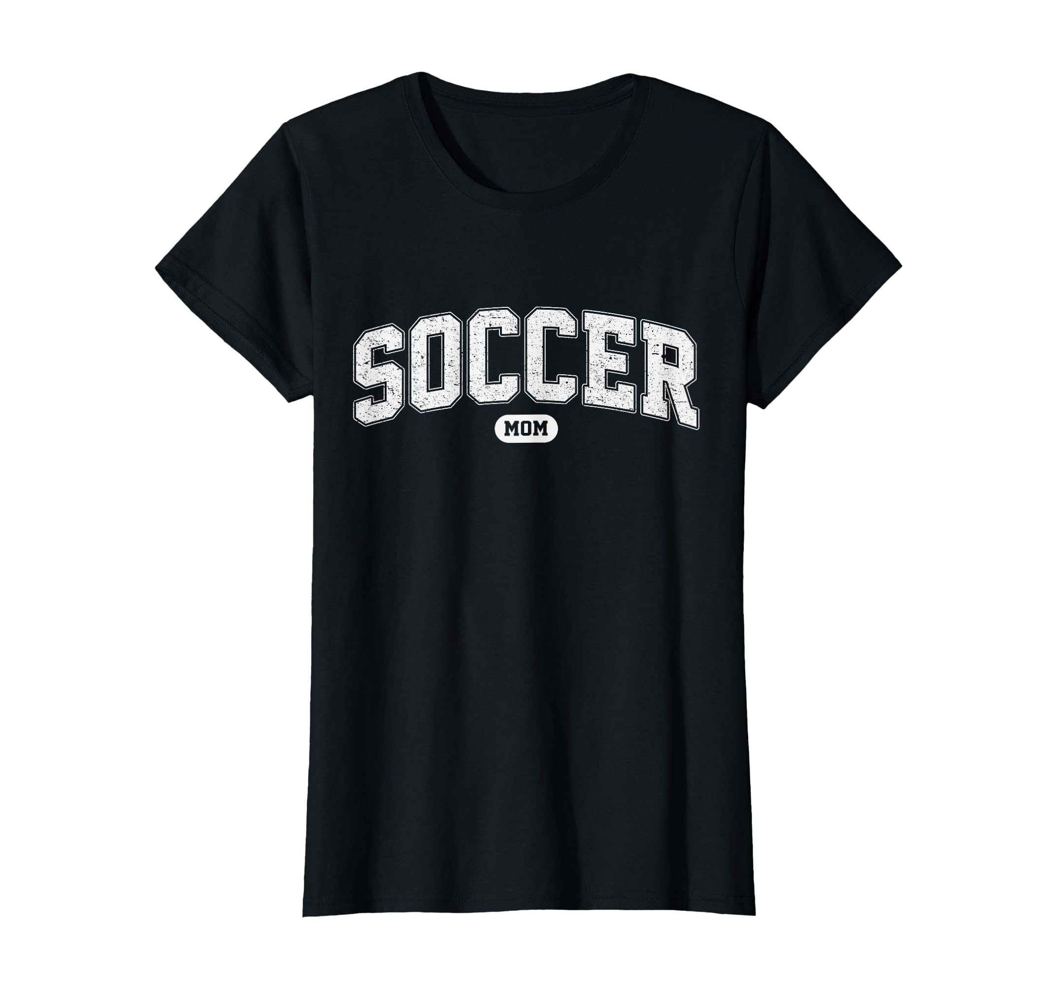 Soccer Mom Funny Athletic Lettering T-Shirt - Minimalist Print Men Women - T-Shirt, Sweatshirt, Hoodie