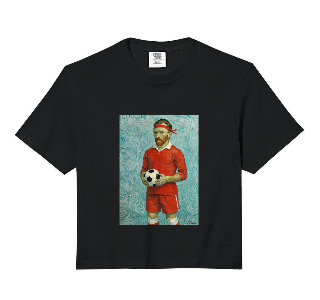 Vincent Loves Football And Soccer Red Sweatshirt - Graphic Print Unisex - T-Shirt, Sweatshirt, Hoodie
