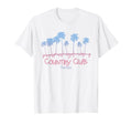 Country Club Florida Beach Surf T-Shirt - Fun Novelty Design for Adults - T-Shirt, Sweatshirt, Hoodie