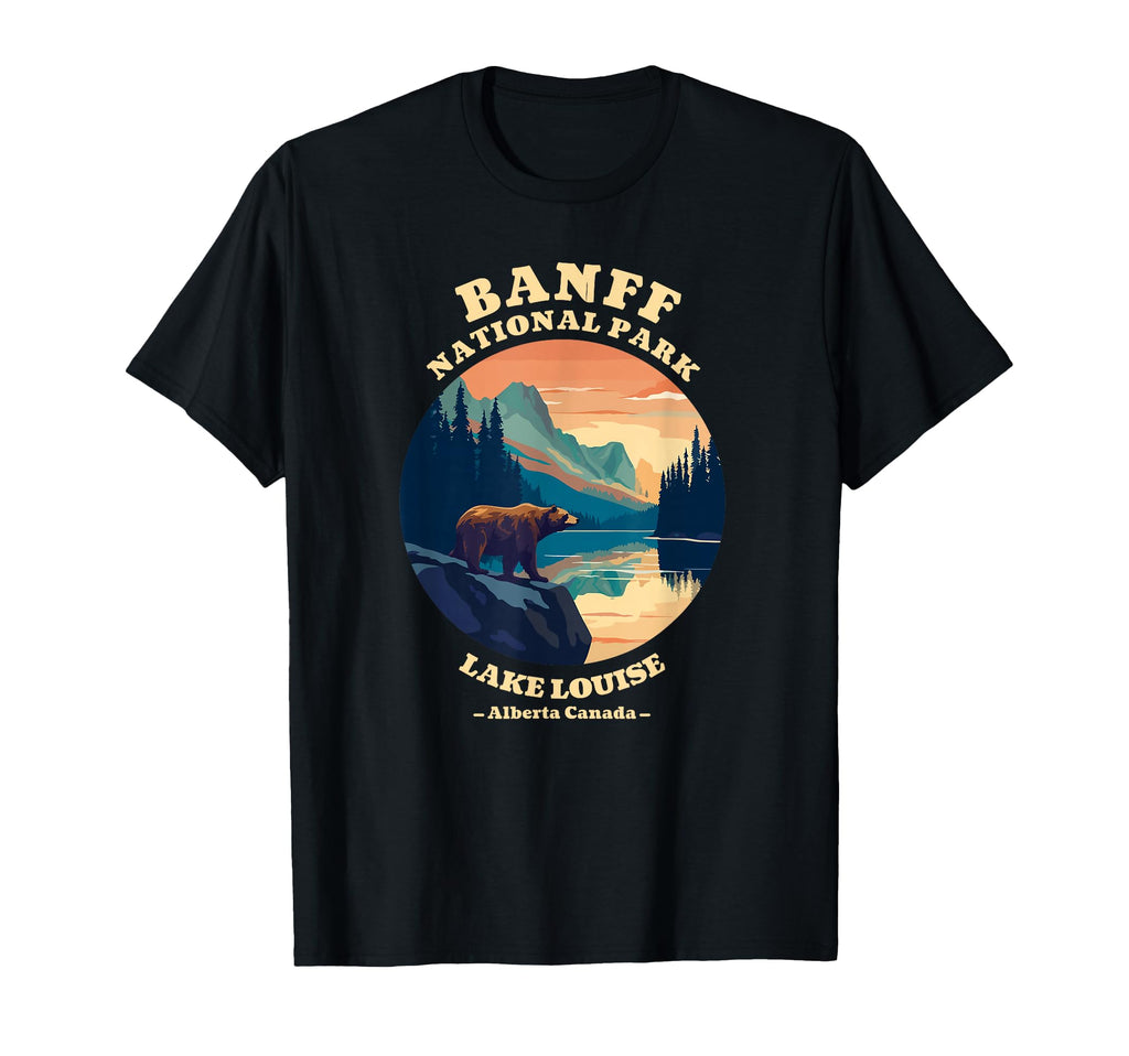 Canadian Banff National Park Souvenirs T-Shirt - Novelty Apparel Men Women - T-Shirt, Sweatshirt, Hoodie