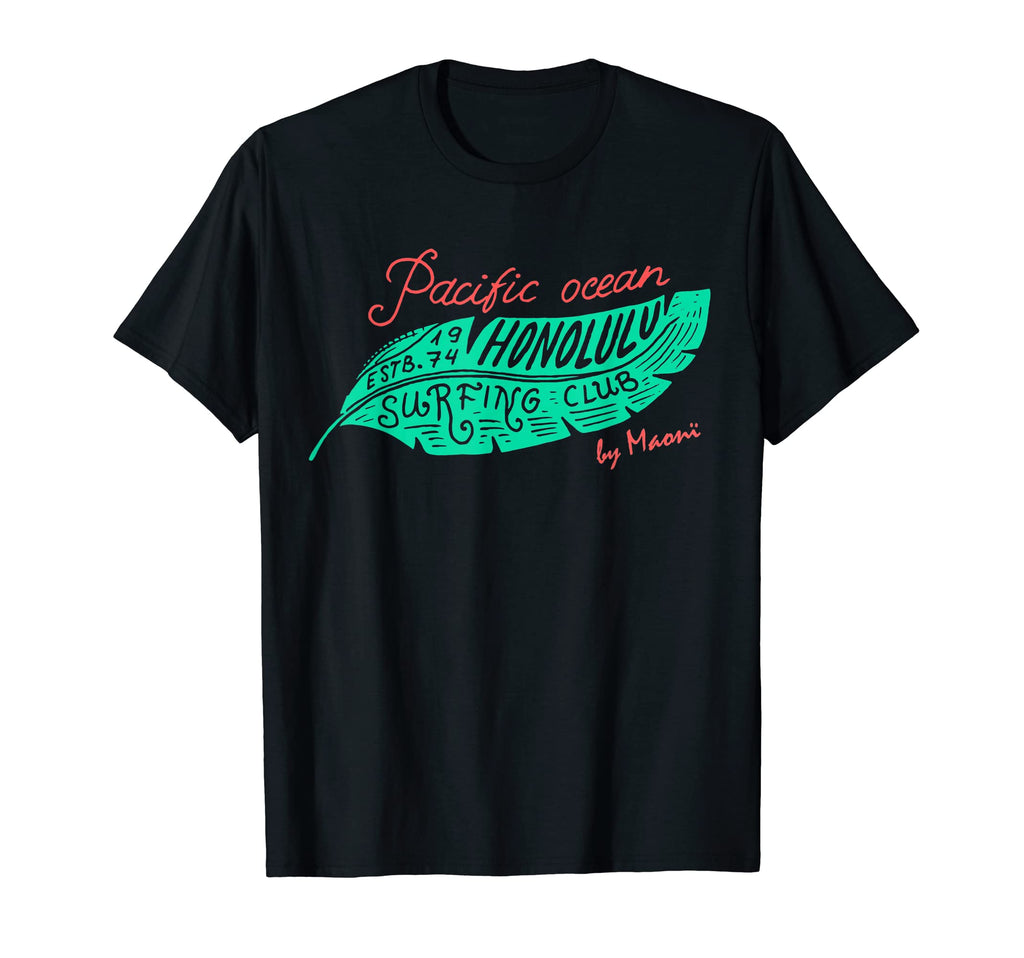 Pacific Ocean Surf Club Palm Tree T-Shirt - Aesthetic Graphic for Adults - T-Shirt, Sweatshirt, Hoodie