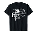 Number 20S Biggest Fan Soccer Player Mom T-Shirt - Minimalist Print Unisex - T-Shirt, Sweatshirt, Hoodie