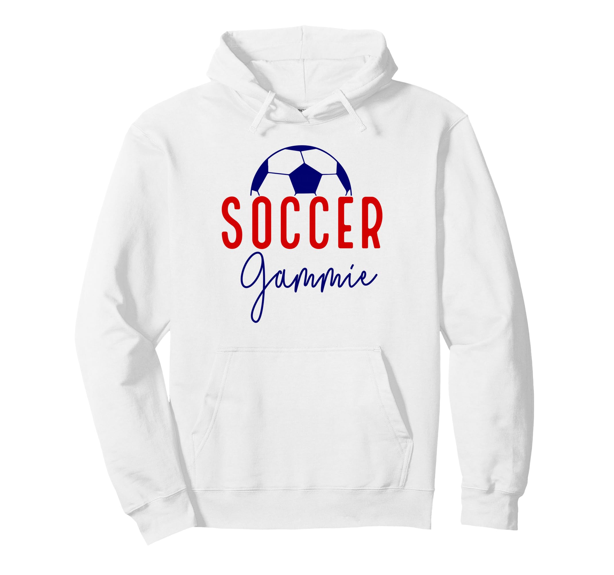 Soccer Gammie Soccer Grandma Nephew Hoodie - Graphic Print Men Women - T-Shirt, Sweatshirt, Hoodie