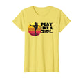 Play Like Football Soccer Womens Day T-Shirt - Unique Graphic Unisex - T-Shirt, Sweatshirt, Hoodie