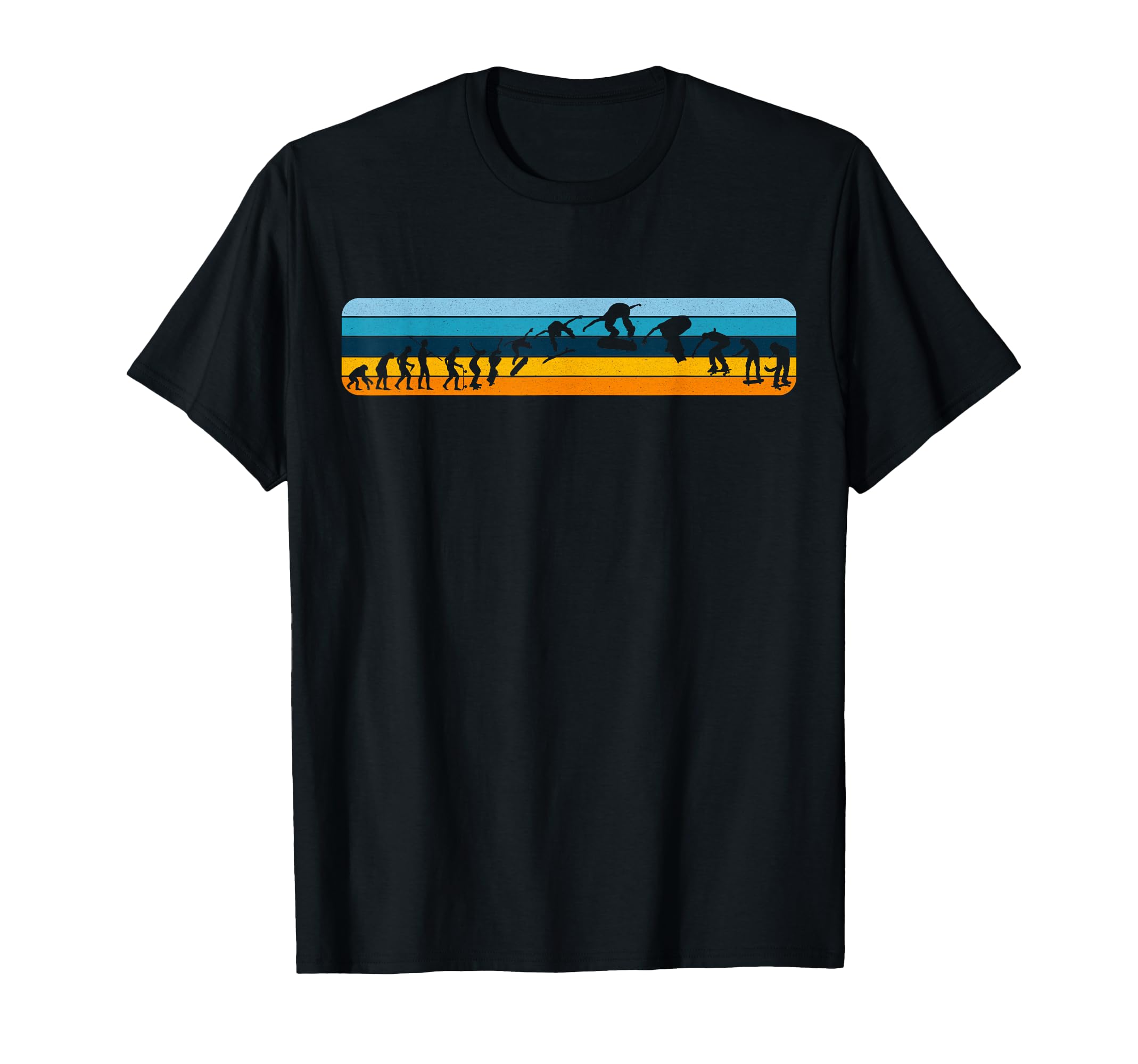 Skateboarding Evolution T-Shirt - Unique Graphic Unisex - T-Shirt, Sweatshirt, Hoodie