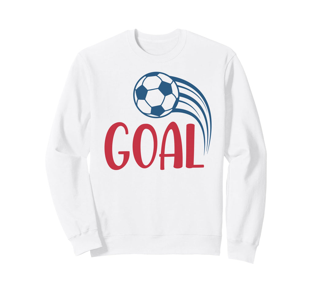 Goal Soccer Fan Training Soccer Sweatshirt - Graphic Print for Adults - T-Shirt, Sweatshirt, Hoodie