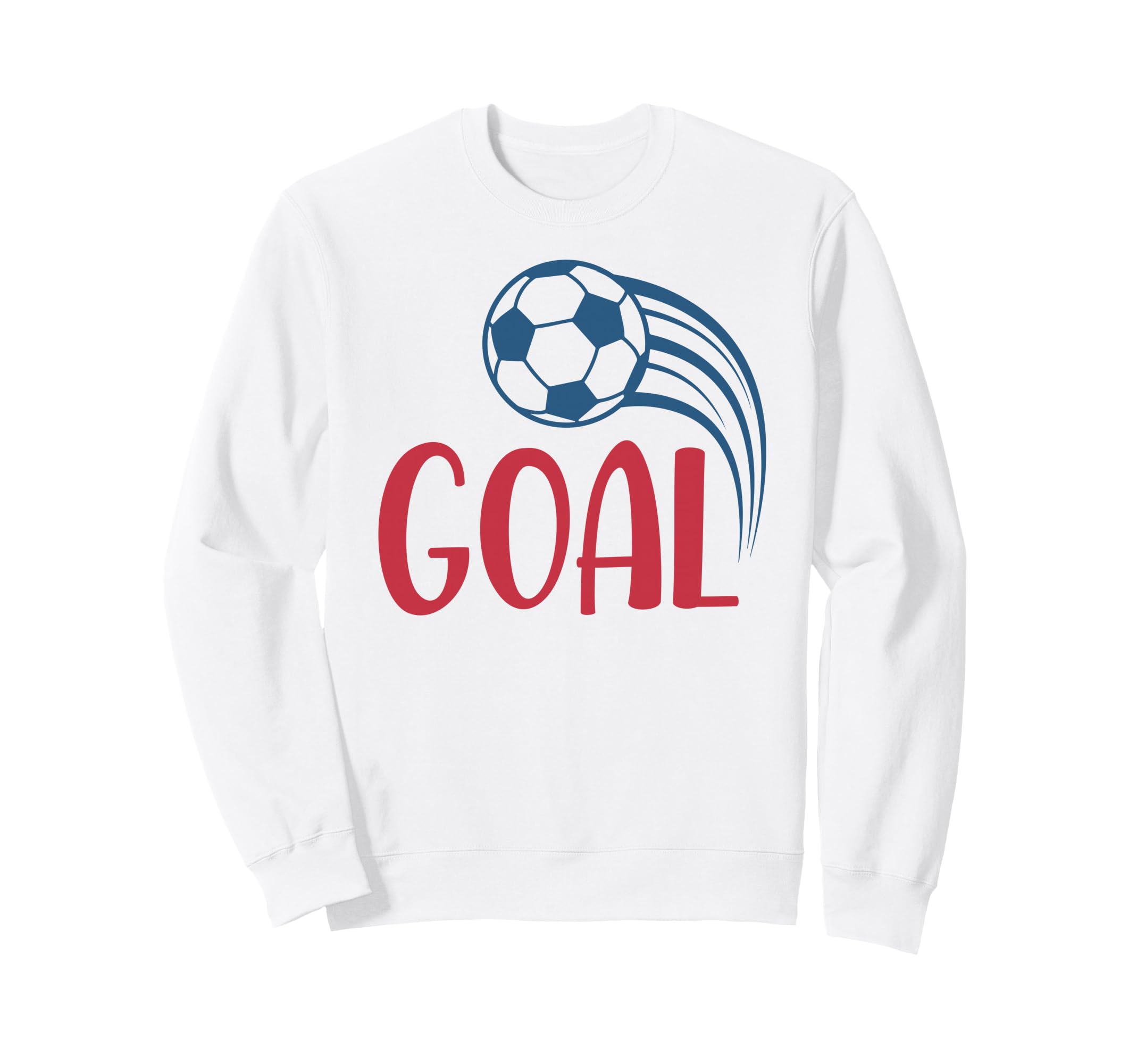 Goal Soccer Fan Training Soccer Sweatshirt - Graphic Print for Adults - T-Shirt, Sweatshirt, Hoodie